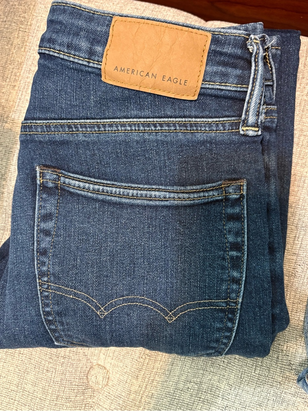 American Eagle Outfitters Men’s Dark Indigo Skinny Jeans